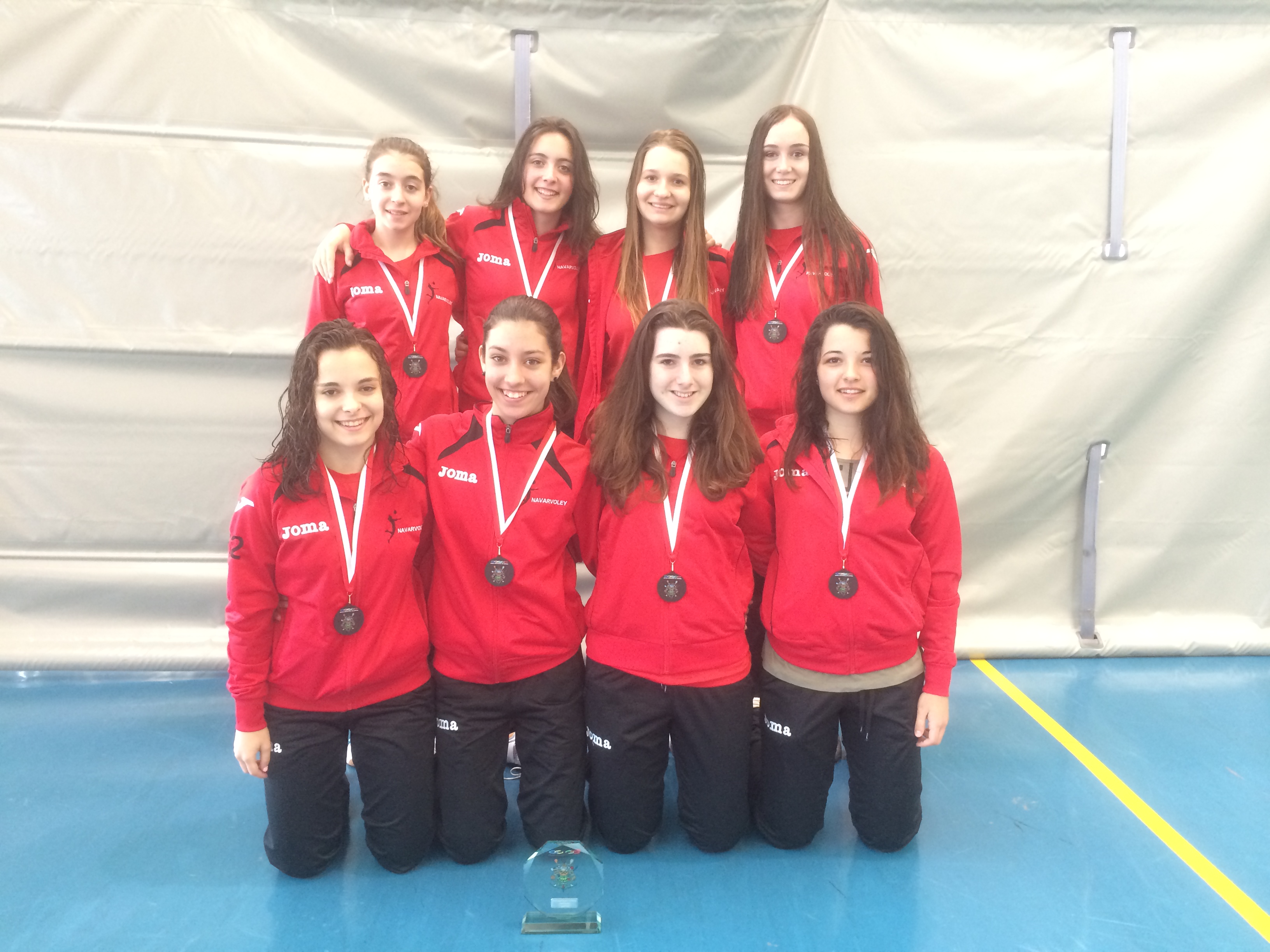 Las juveniles de Zubiri se llevan la liga.